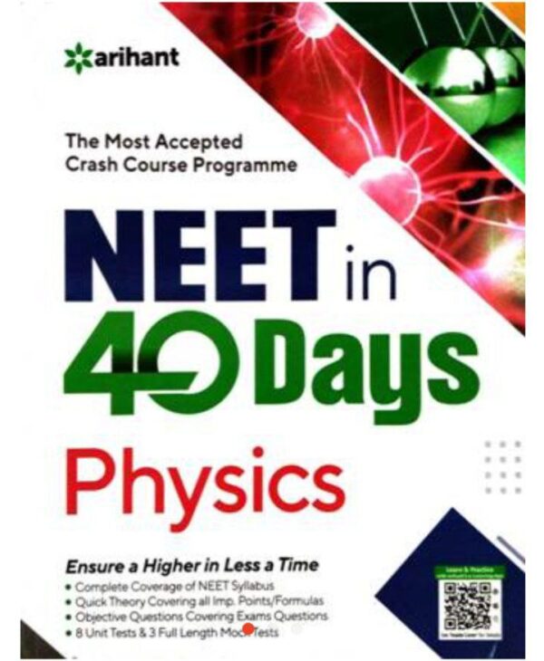 2025 NEET in 40 Days Physics Book By Arihant Publication | Neet Physics Book