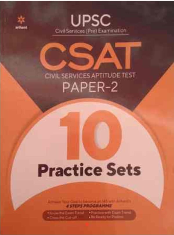 2025 UPSC CSAT Paper-2 Practice Sets Book By Arihant Publication
