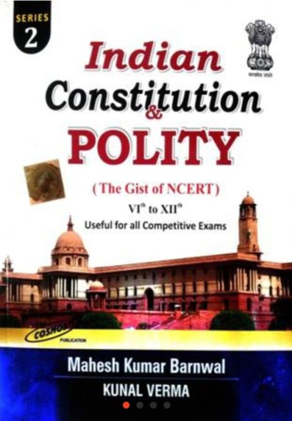 2025 Indian Constitution & Polity Book By Mahesh Kumar Barnwal