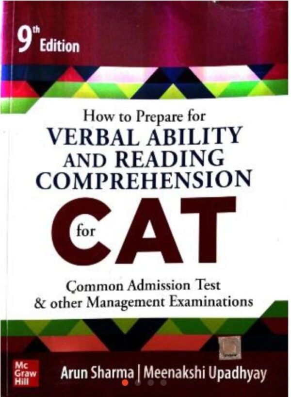 2025 Verbal Ability & Reading Comprehension CAT Book By MC Grew Hill