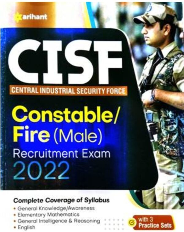 2025 CISF Constable & Fire Male Book By Arihant Publication | CISF कांस्टेबल & फायर मेल बुक अरिहंत पब्लिकेशन