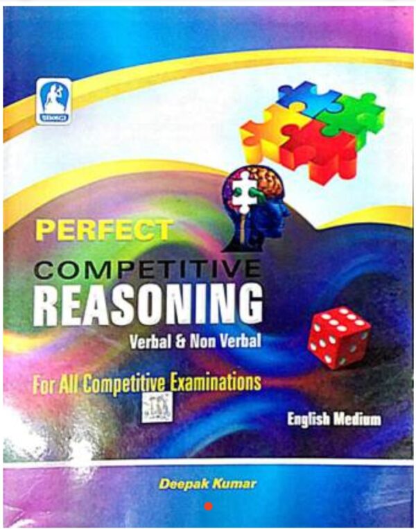 2025 PERFECT Competitive Reasoning English Medium Book By DEEPAK KUMAR