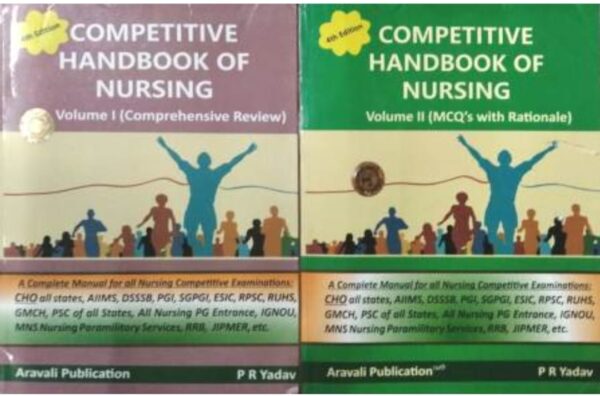 2025 Competitive Handbook Of Nursing Book Vol. 1&2 By P. R. Yadav