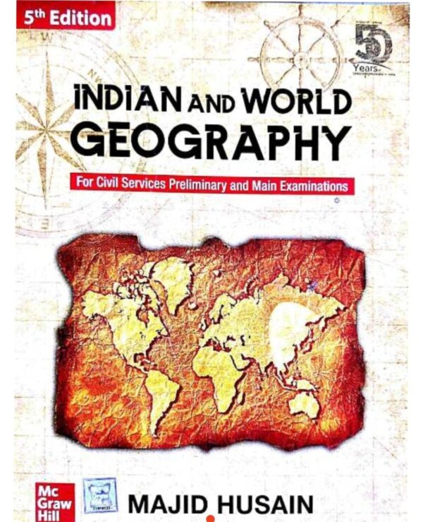 2025 Indian & World Geography Book By Mc Grew Hill Publication