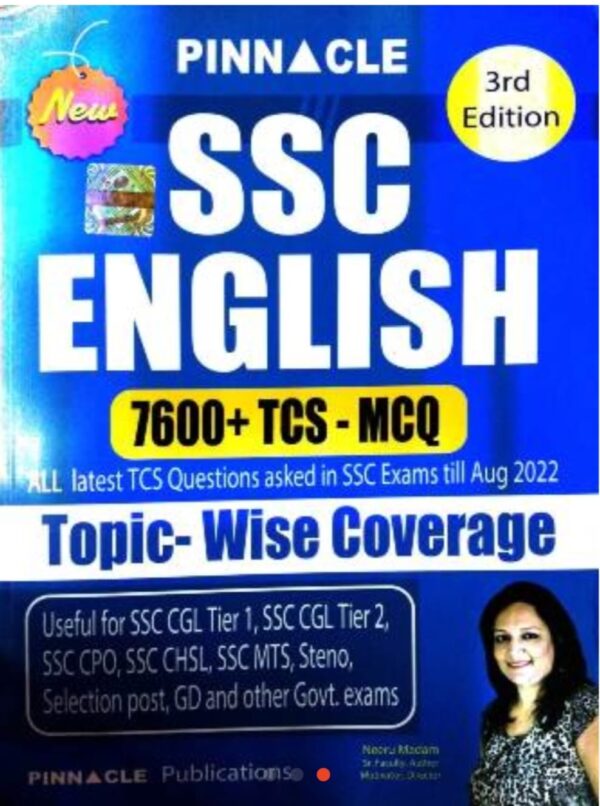 2025 SSC English Book By Pinnacle