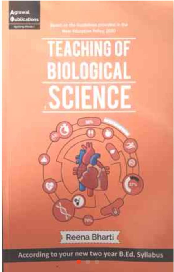 2025 B.Ed Teaching of Biological Science Book By Reena Bharti