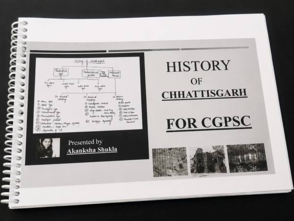 History of Chhattisgarh Hand written Notes for CGPSC By Akanksha Shukla mam